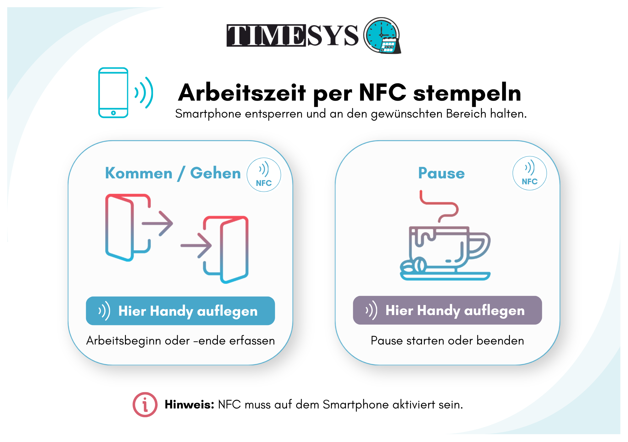 Du betrachtest gerade Arbeitszeit einfach per NFC-Display buchen